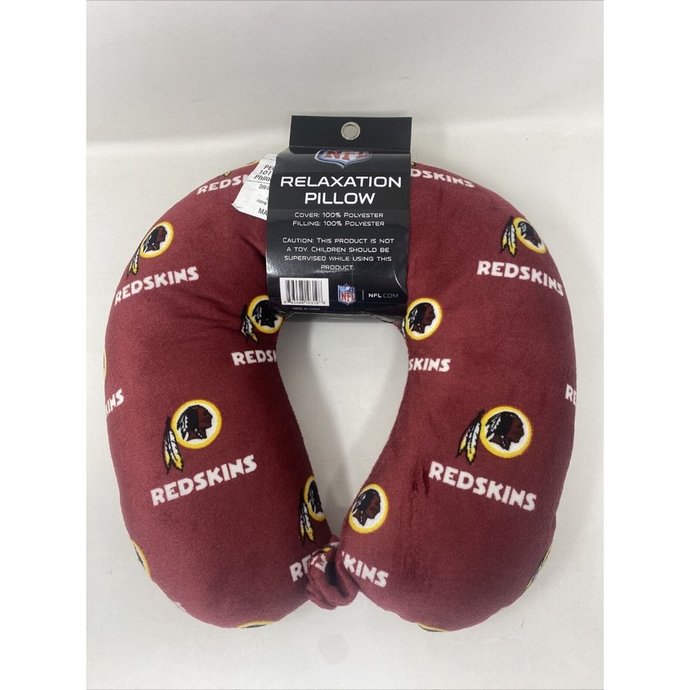 Redskins Relaxation Pillow Travel Neck Pillow
